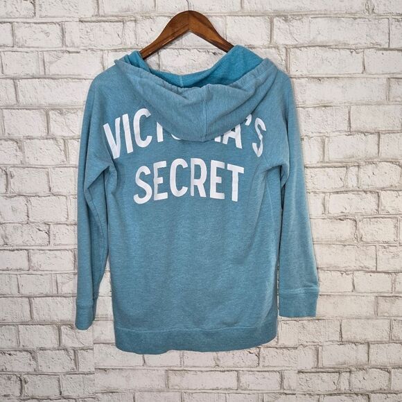 Victoria Secret v-neck hooded sweatshirt - Picture 10 of 11